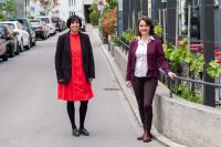 Min Li Marti und Simone Brander bewerben sich als Stadtratskandidatinnen