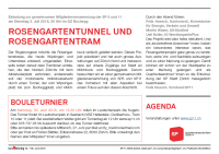 MV SP 6 und SP 11: Rosengartentunnel und Rosengartentram