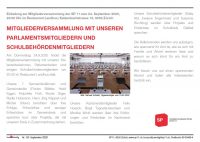 MV MIT UNSEREN PARLAMENTS- UND SCHULBEHÖRDENMITGLIEDERN